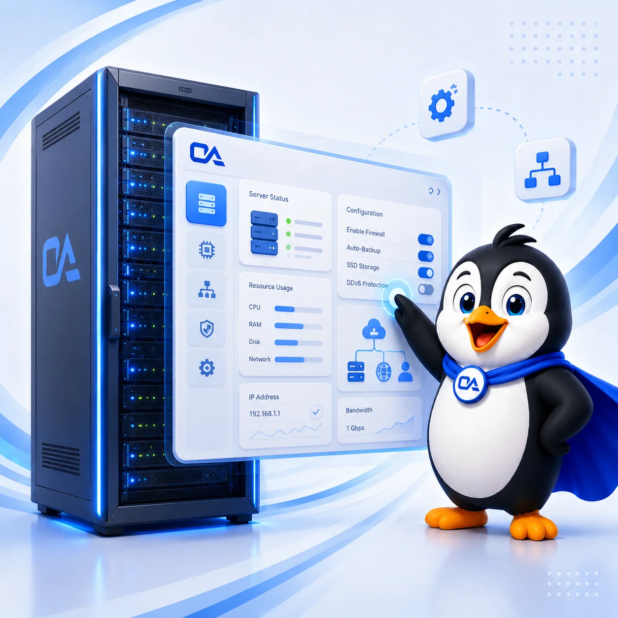 More control for projects that need their own server space.